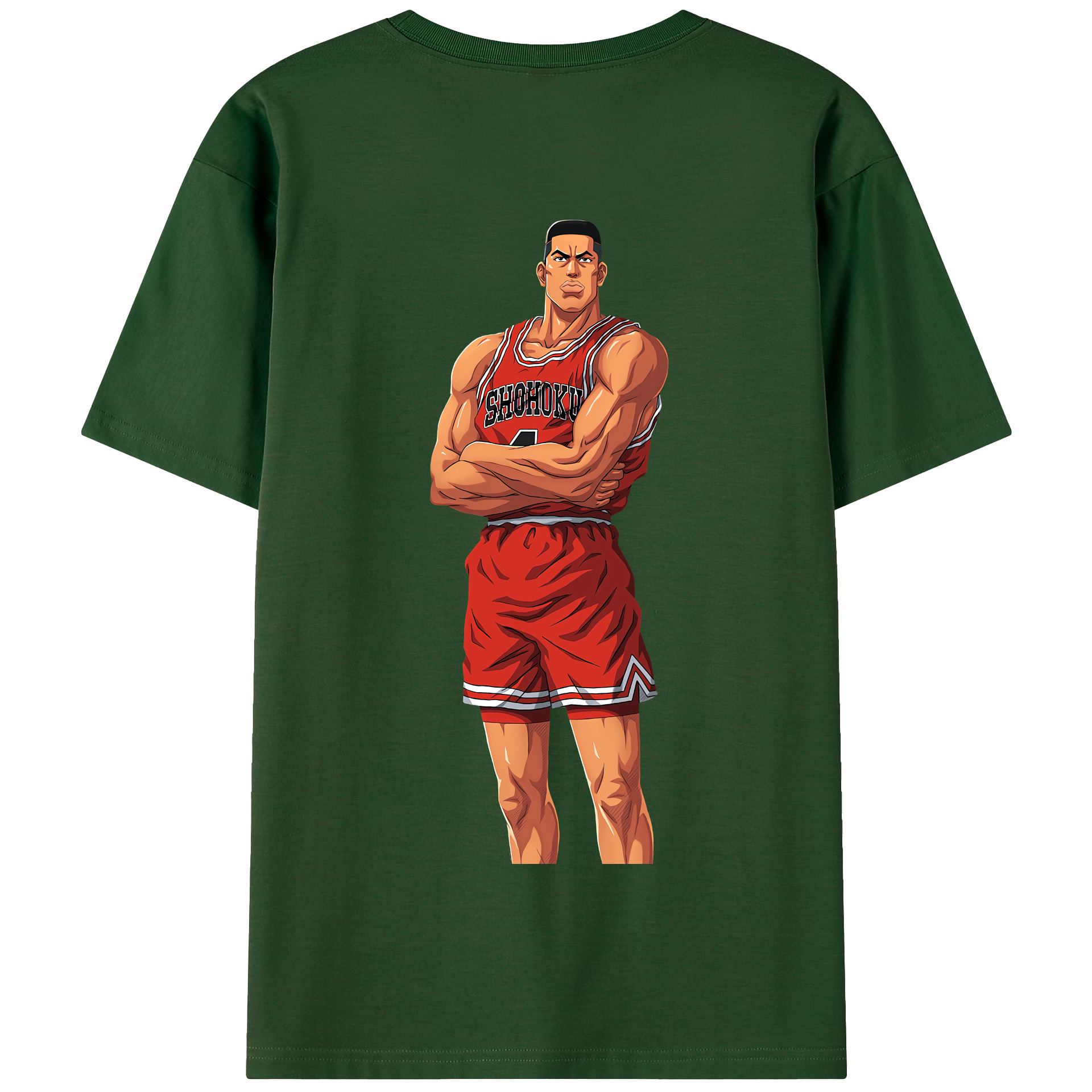 （画像用） SLAM DUNK／スラムダンク 綿100％半袖Tシャツ（背面プリント）